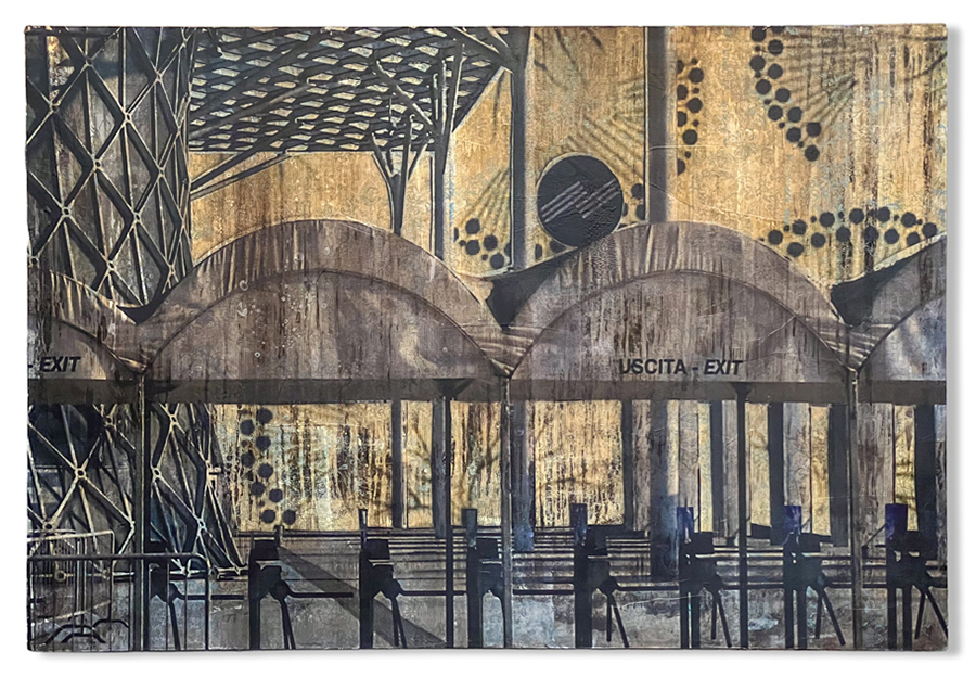 Fiera Milano di Manuel Felisi alla Galleria d'Arte San Polo di Venezia - arte contemporanea e pittura