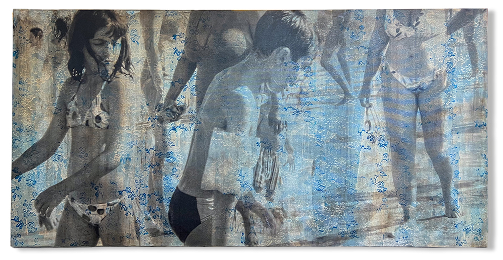 Spiaggia di Manuel Felisi alla Galleria d'Arte San Polo di Venezia - arte contemporanea e pittura