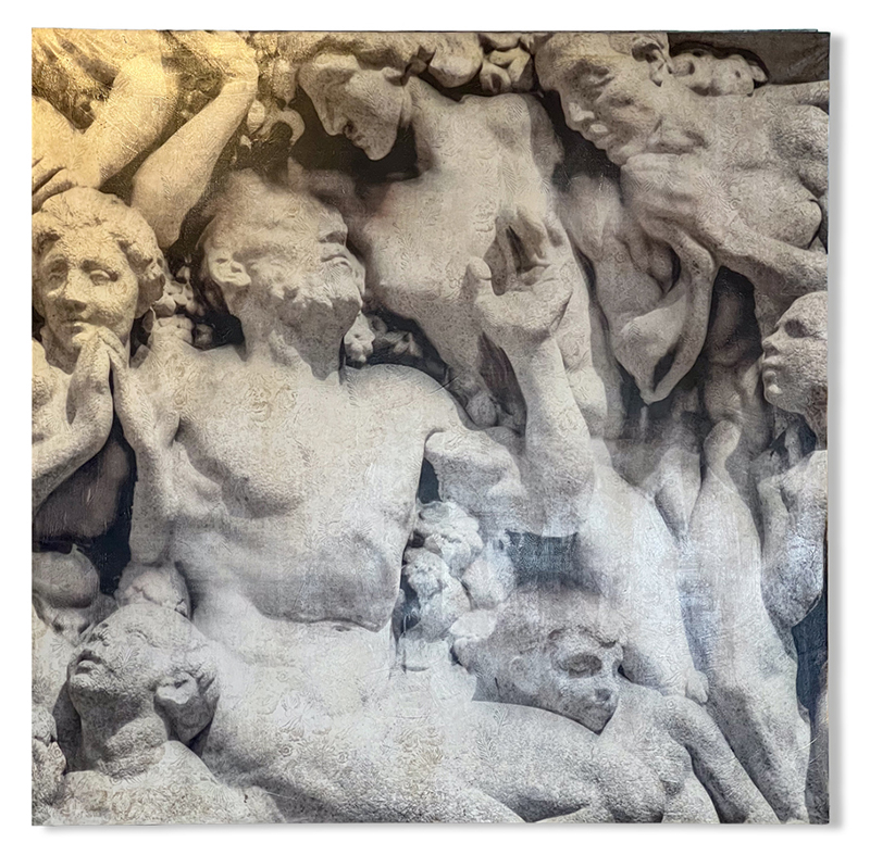 Statua di Manuel Felisi alla Galleria d'Arte San Polo di Venezia - arte contemporanea e pittura