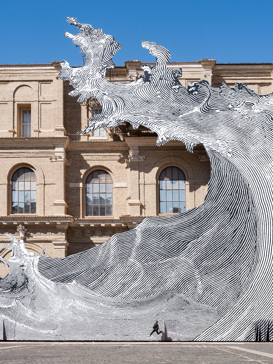 JR Brings a Flood to the Vatican Library: The AQVA Exhibition Between Art and Nature